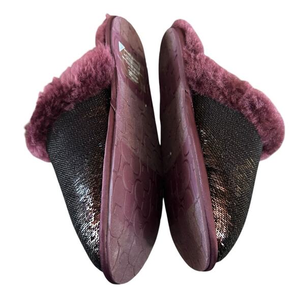 UGG Scuffette II Mirror Ball Slipper Wild Grape NEW Size 5 EU 36 - Picture 7 of 9